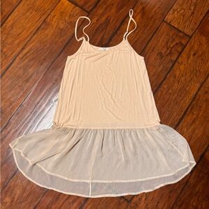 Easel Cream lace slip- Small